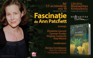 Invitatie Ann Patchett