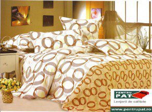 Lenjerii de pat Feng-shui 4 lenjerie pat cercuri