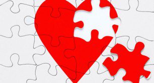 puzzle inima franta