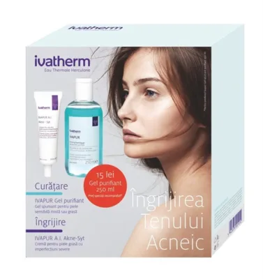 Acneea: o relație de prietenie 3 pachet 3D Ivapur care trateaza acneea