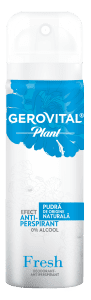 Protecţie sănătoasă, zi de zi, cu Gerovital! 4 deodorant fresh gerovital