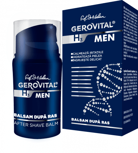 Începe fiecare zi cu produsele Gerovital H3 MEN! 5 balsam de ras gerovital h3 men e1510933092759