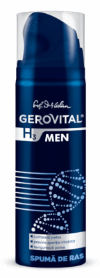 Începe fiecare zi cu produsele Gerovital H3 MEN! 3 spuma de ras gerovital h3 men e1510933294101
