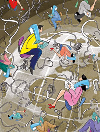 Twitter, Facebook... si noi 3 comunicare, Internet