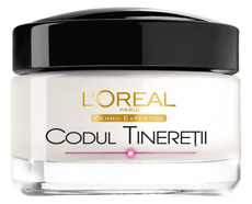 Noutati cosmetice in februarie 2010 3 L’Oreal Paris, Crema de zi, Codul Tineretii