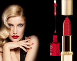 L'Oreal, Ruj Color Riche Accord Intense, oja Resist & Shine Titanium