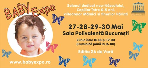 Noutati estivale la BABY EXPO, Editia 26 de Vara 3 BABY EXPO