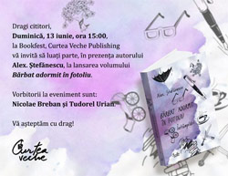 Programul lansarilor Curtea Veche Publishing la Bookfest 2010 4 Barbat adormit in fotoliu, Alex. Stefanescu, Curtea Veche Publishing