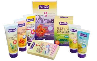 Farmec, depilare