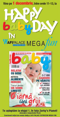 Te asteptam sa petrecem impreuna o HAPPY baby DAY! 2 HAPPY baby DAY