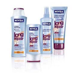 NOU de la NIVEA: gama de ingrjire a parului LONG REPAIR 3 1564354.gama nivea long repair bun