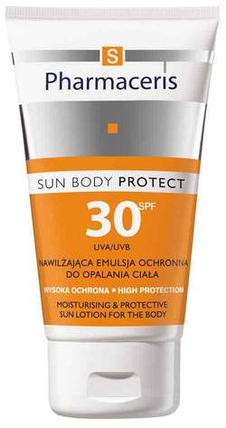 PHARMACERIS SUN BODY PROTECT - Emulsie hidratanta protectoare pentru corp SPF30 3 1607934.finala