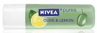 Pentru saruturi mai fine balsamul de buze Nivea 4 1658600.balsam buze nivea pure natural olive lemon