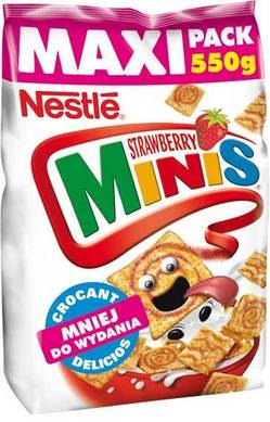 Gust irezistibil de capsuni si pofta de joaca cu noul Nestlé Strawberry Minis 3 1658615.strawberry minis 550g