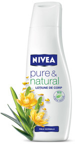 Puterea naturii in gama NIVEA pure & natural 7 Lotiune de corp NIVEA pure & natural