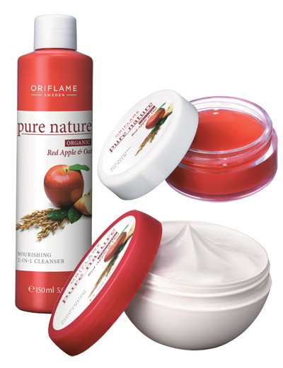 Balsam pentru buze, crema de fata si demachiant cu extracte din mar rosu si ovaz