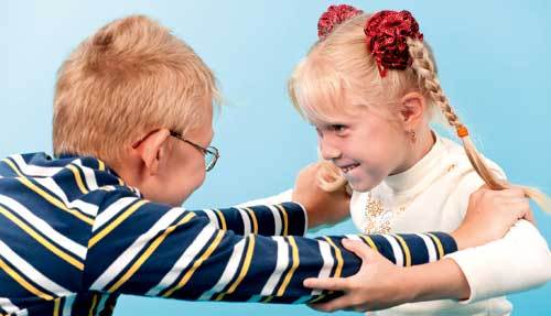 copii care se cearta