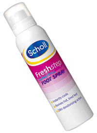 Noutati cosmetice in septembrie 5 School Fresh Step Refreshing Foot Spray