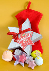 Cadouri cosmetice pentru luna decembrie 3 Christmas star, Lush,  cadou