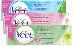 Noutati cosmetice in aprilie 2009 6 Veet, crema epilatoare