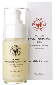 Noutati cosmetice in aprilie 2009 3 Active Face Hydrating Gel, Organic Apoteke