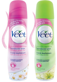 Veet Spray-On, crema depilatoare