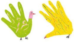 expozitie, desen, copii