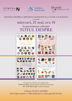 Editura Nemira va invita la prezentarea colectiei TOTUL DESPRE 3 Editura Nemira, clinica Polisano