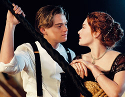 Kate Winslet, Leonardo Di Caprio, Titanic