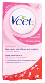 Noutati cosmetice in iulie 2009 5 Veet, benzi depilatoare