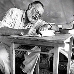 Lucian Dan Teodorovici: Hemingway s-ar fi bucurat de un cititor ca mine 4 Ernest Hemingway, scriitor