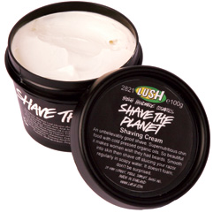 Noutati cosmetice in septembrie 2009 3 Lush, Shave the planet