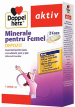 Noutati in sanatate - octombrie 2009 5 Doppelhertz, Minerale pentru femei
