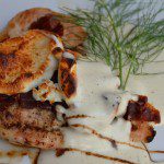 Pechuga de pollo con jamón y fundido de queso Piept de pui la gratar cu jambon si branza 300g