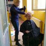 600 de martisoare create de copii au fost daruite varstnicilor singuri 9 Frumusete de martie centru Sf Dimitrie 2