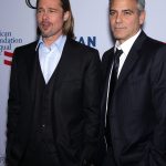 George Clooney and Brad Pitt