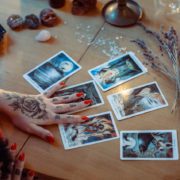 Canva Assorted Tarot Cards On Table
