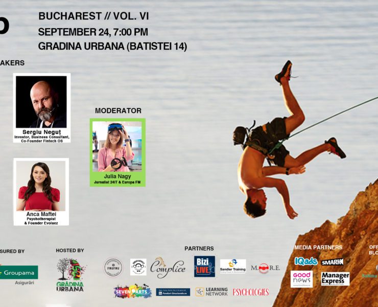 4-antreprenori-Fintech-OS-NETOPIA-PAYMENTS-Clatette-și-Evoluez-vorbesc-despre-propriile-escalade-profesionale-la-Fuckup-Nights-București-ediția-a-VI-a