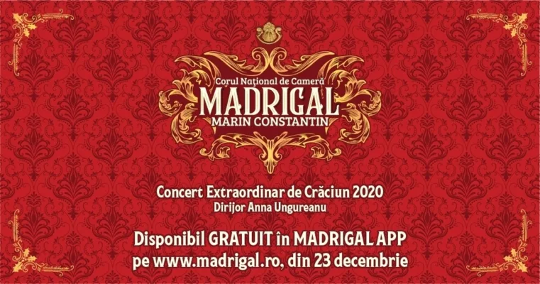 Corul Madrigal oferă românilor Concertul extraordinar de Crăciun 2020 3 Concert_Extraordinar_Craciun_Madrigal2020