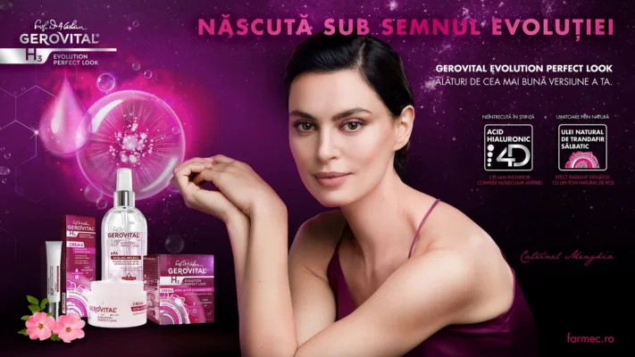 Gerovital H3 Evolution Perfect Look & Catrinel Menghia