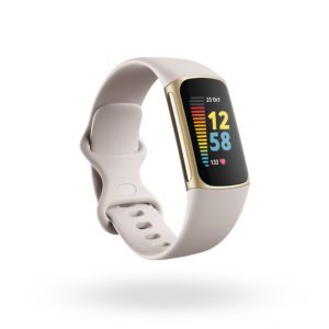 Fitbit Charge 5, trackerul care redefinește rezistența și puterea, disponibil în România 4 Fitbit Charge 5 Lunar White Soft Gold 2