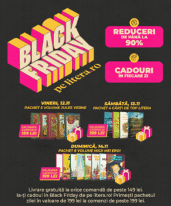 Black Friday pe litera.ro - cel mai mare sale de carte! 3 Black Friday 2021_Litera