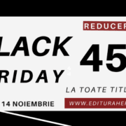 de black friday ai 45 reducere la toate titlurile editurii herald