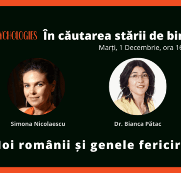 Noi românii și genele fericirii cu Dr. Bianca Pătac 6 noi-românii-și-genele-fericirii