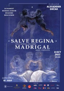Poster Salve Regina_Corul Madrigal