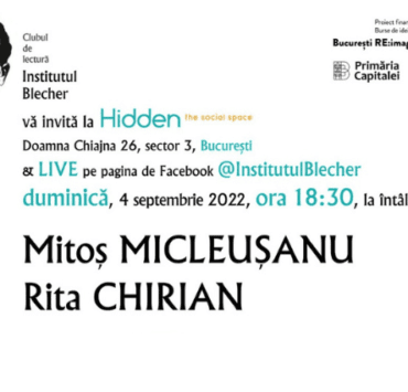 Institutul Blecher revine pe 4 septembrie cu o nouă ediție 9 institutul-blecher-revine-pe-4-septembrie-cu-o-nouă-ediție