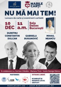 Lansare Nu mă mai tem, Gabriela Đukanović