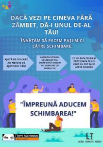 Poster Răspuns la violența în rândul copiilor în școli și contexte similare