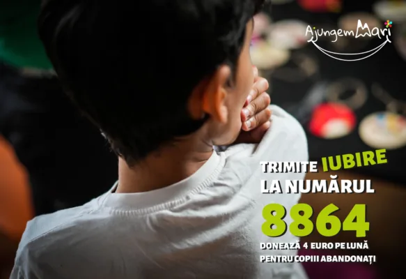 Șanse la o viață fără traume pentru copiii instituționalizați 3 Campanie Trimite iubire_Ajungem MARI