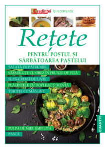 Editura CUANTIC a lansat cartea Rețete pentru Postul și Sărbătoarea Paștelui 3 Retete_Paste_TIPAR